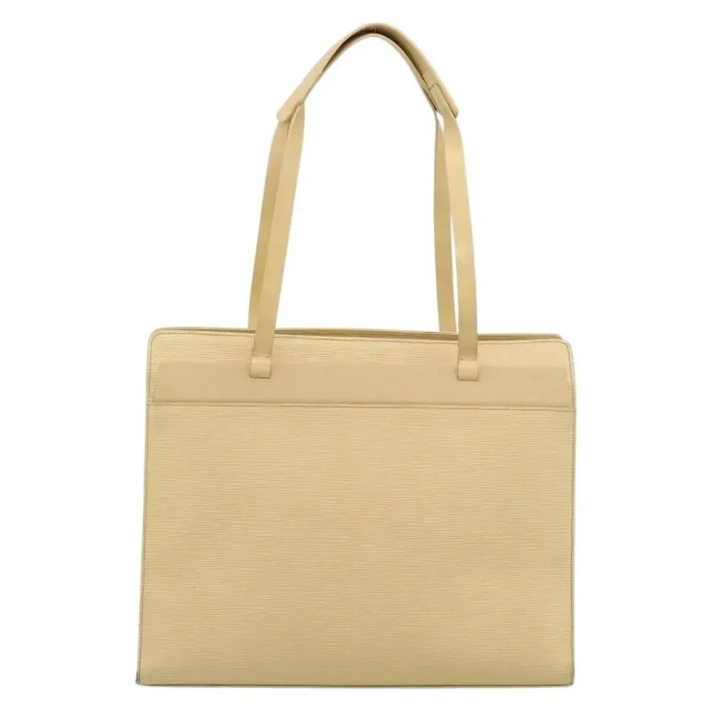 Louis Vuitton Epi Croisette GM Tote Bag White